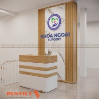 Thiết kế khu tiếp đón 40m2 hiện đại tại Lào Cai 